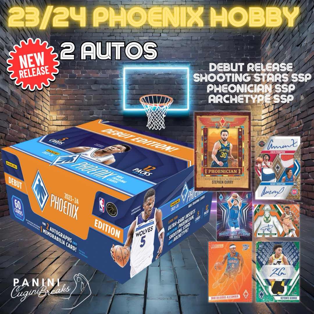 BREAK #1449- DEBUT EDITION!! 23/24 PHOENIX HOBBY!! 1ST EVER RELEASE!! PICK YOUR TEAMS!!