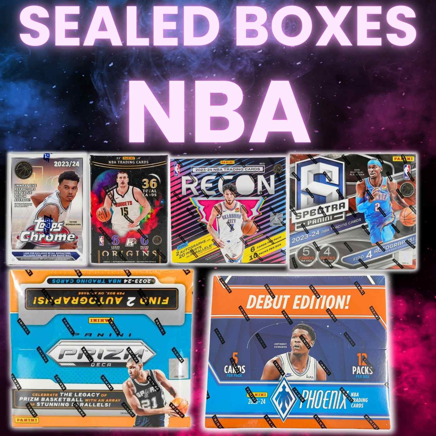 NBA SEALED BOXES