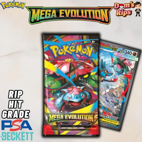 Mega Evolution Booster Pack - Opened LIVE