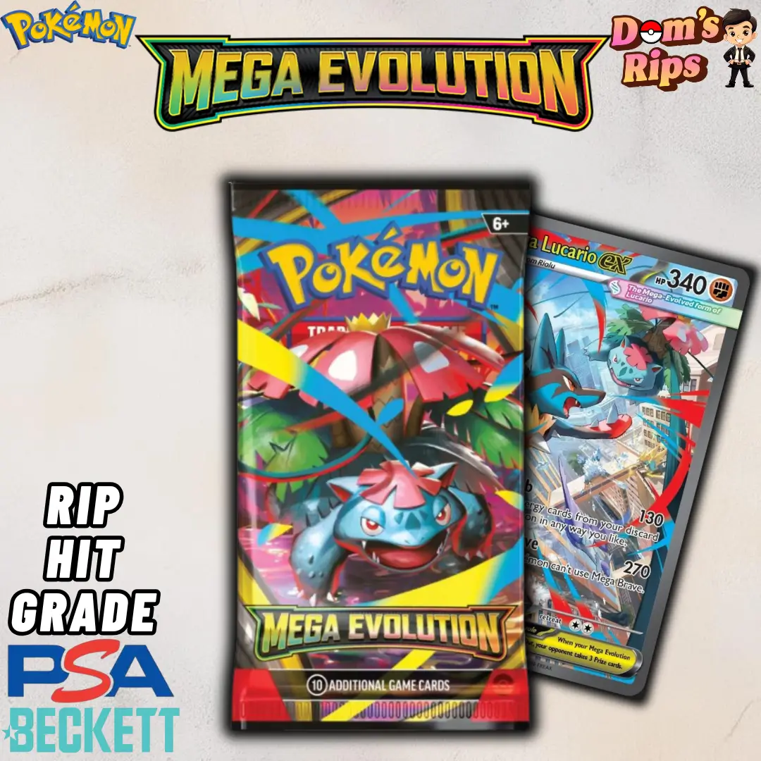 Mega Evolution Booster Pack - Opened LIVE