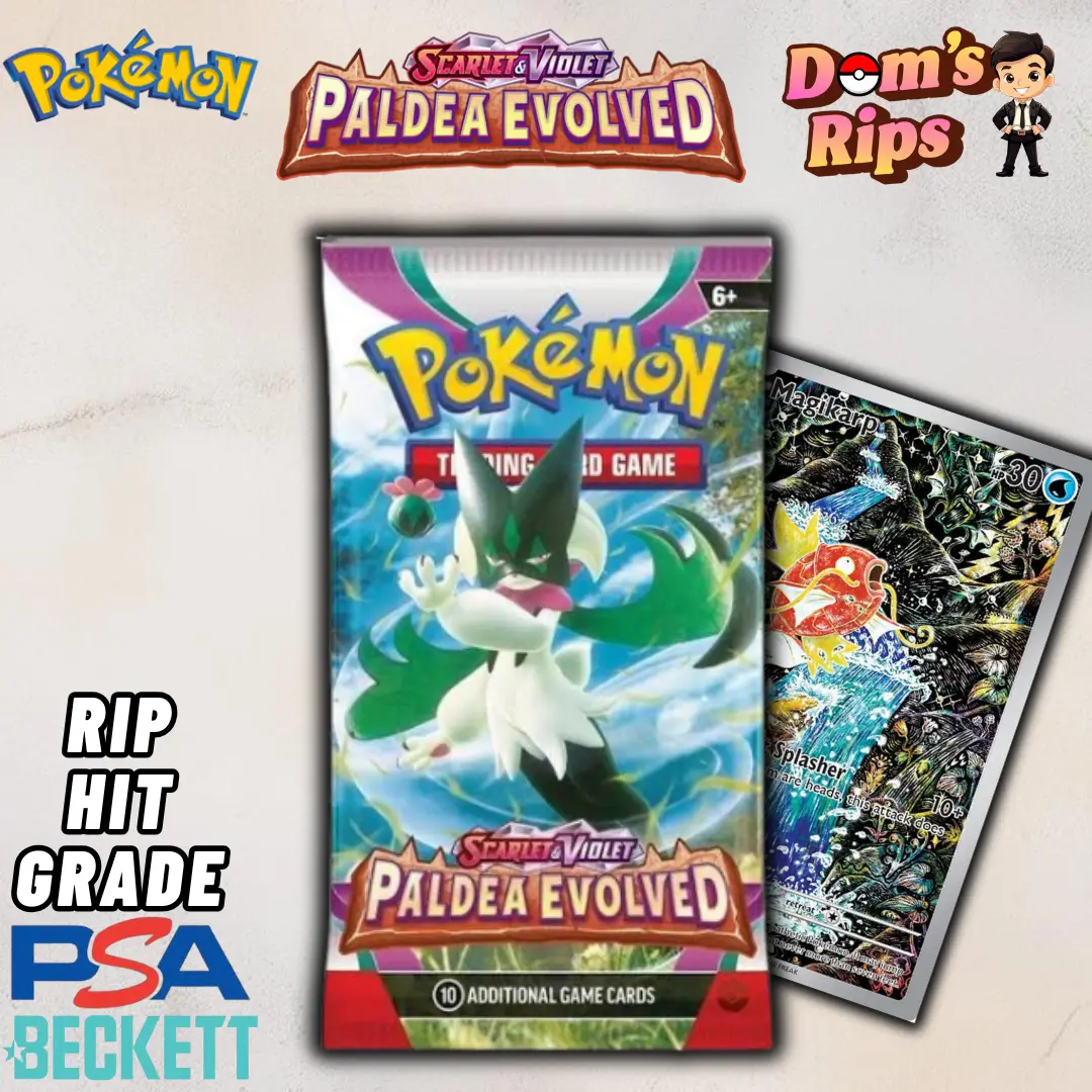 S&V - Paldea Evolved Booster Pack- Opened LIVE