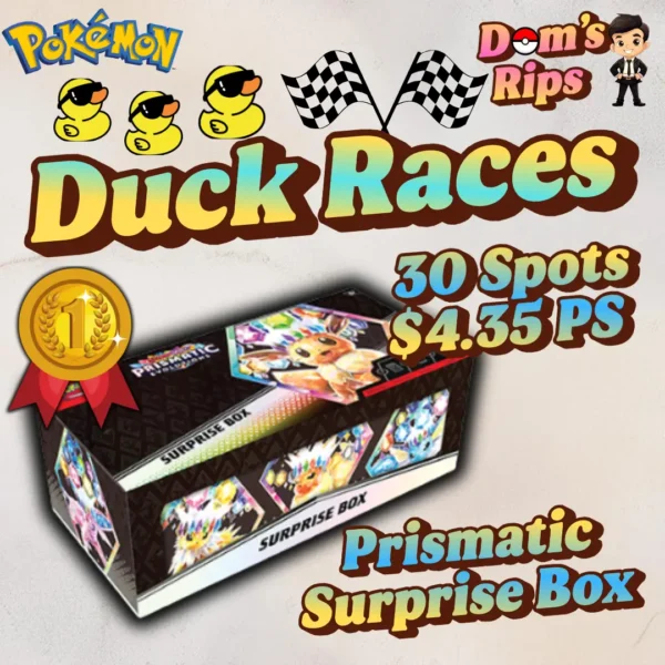 Pokemon - 🦆 Duck Race 🦆 (30 Spots)