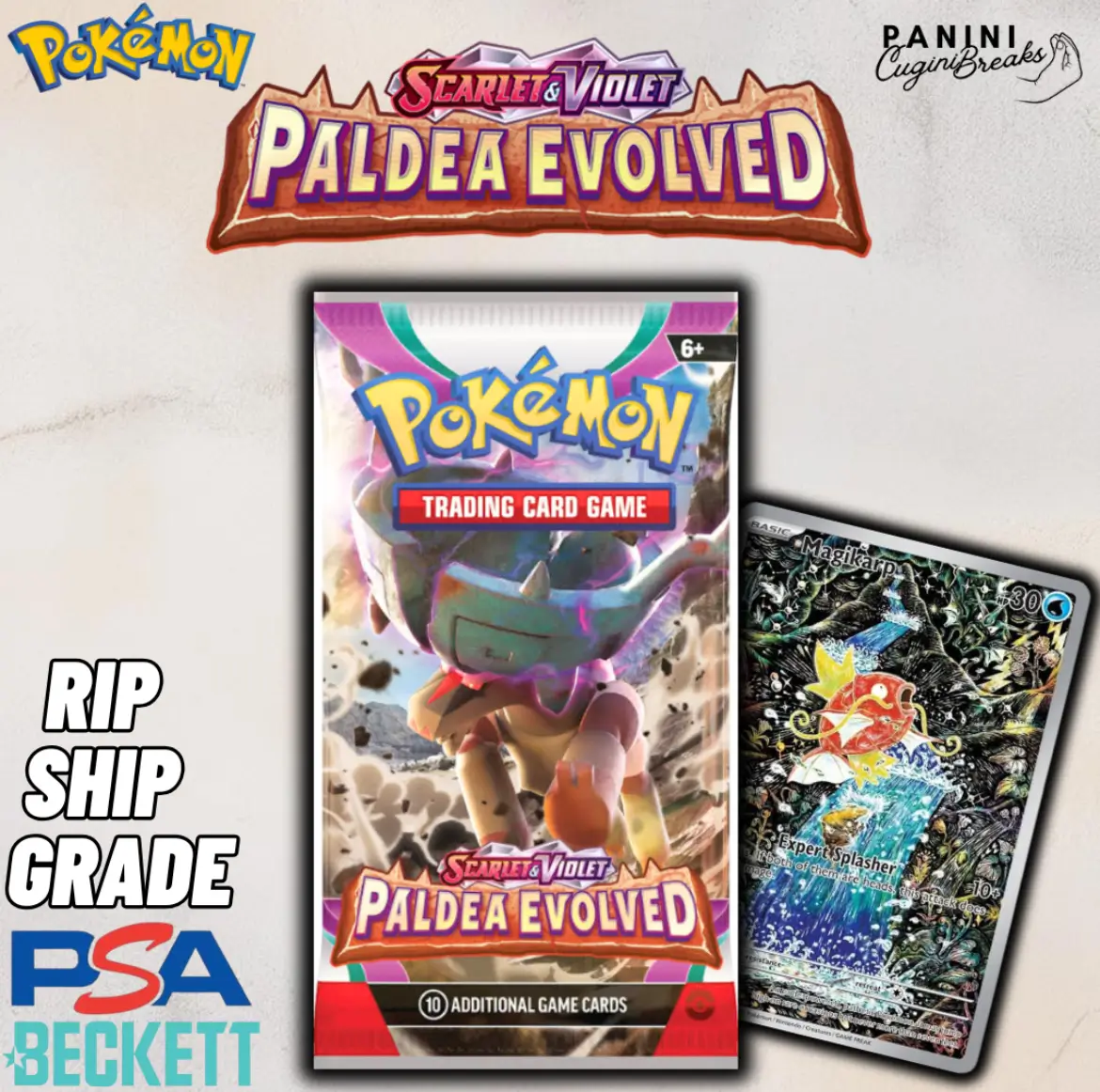 Pokemon - Pokémon TCG: Scarlet & Violet—Paldea Evolved Booster Pack