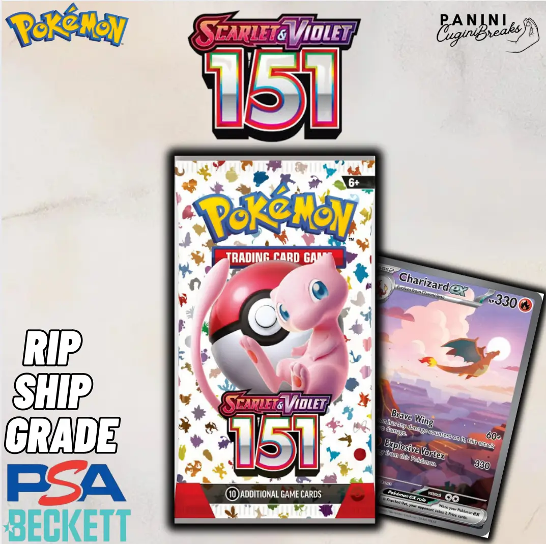 Pokemon - TCG: Scarlet & Violet—151 Booster Packs - Opened LIVE