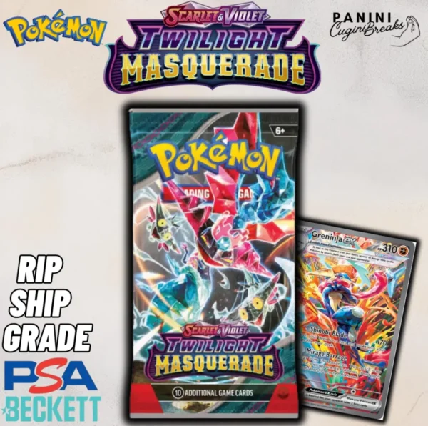Pokemon - TCG: Scarlet & Violet— Twilight Masquerade Booster Pack