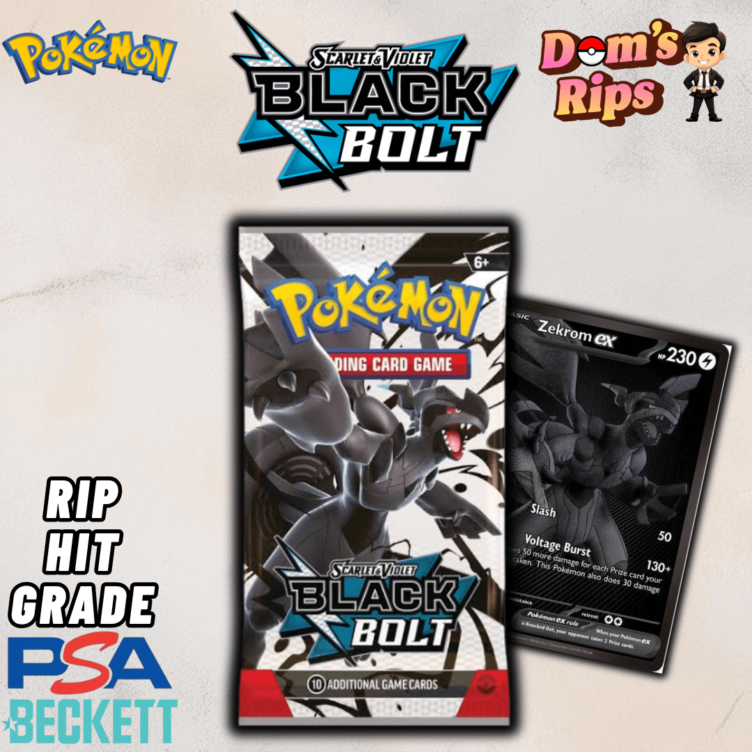 S&V - Black Bolt Booster Pack - Opened LIVE