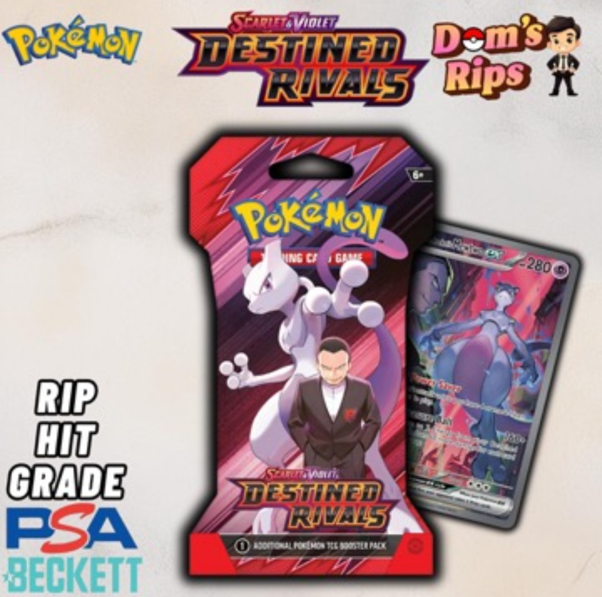 S&V - Destined Rivals Booster Packs - Opened LIVE