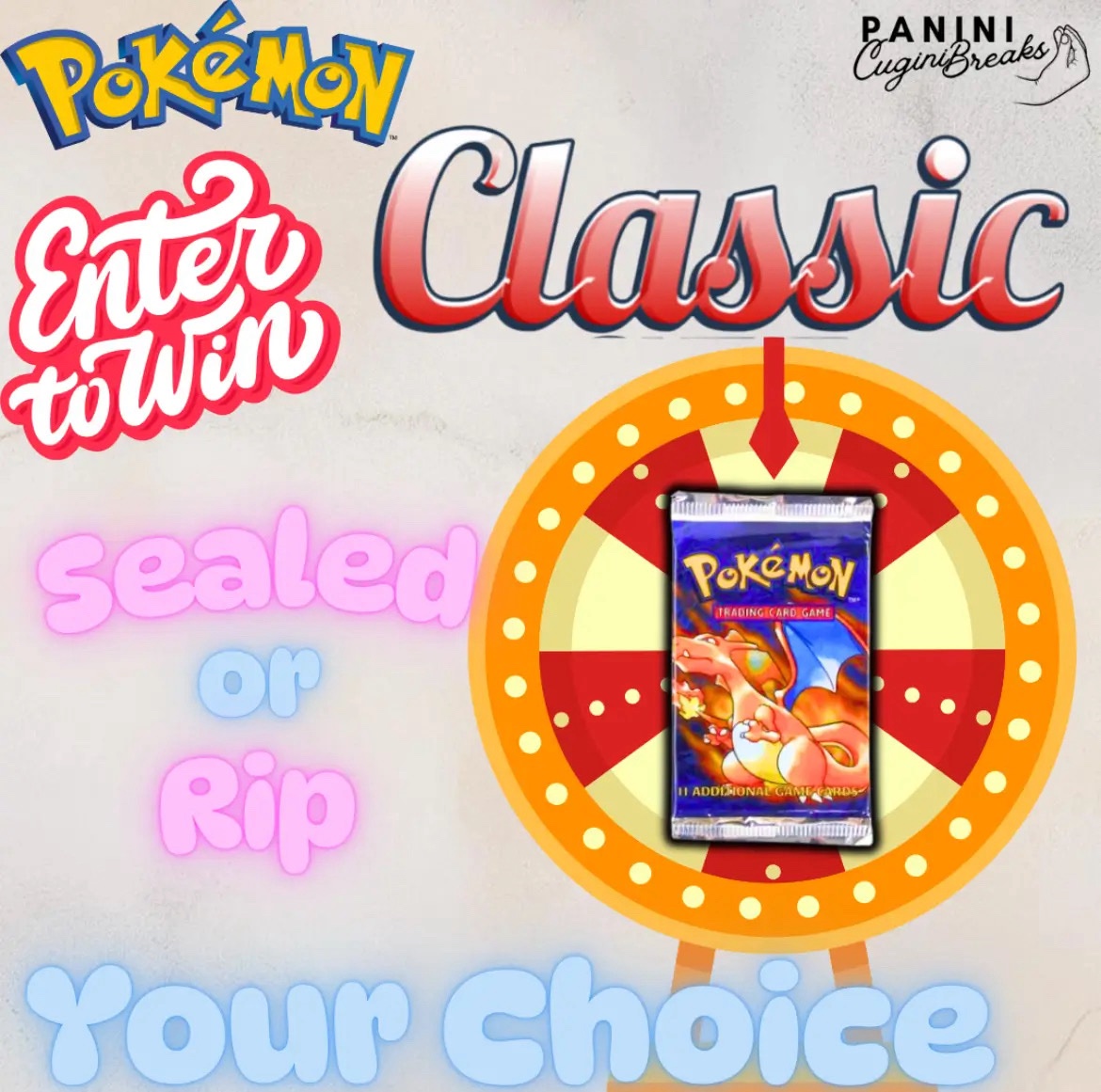 Pokémon - Classic Booster Pack Wheel Spins 😍