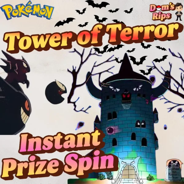 Pokémon - 😈👻 Tower of Terror 😈 👻 - Instant Prizes 🎡
