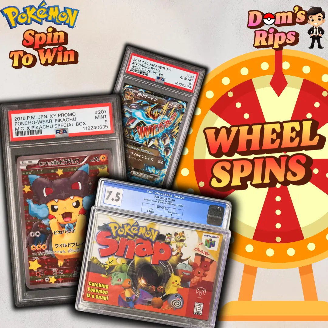 Pokémon - PSA 10 & Pokémon Snap N64 Wheel Spin 🎡