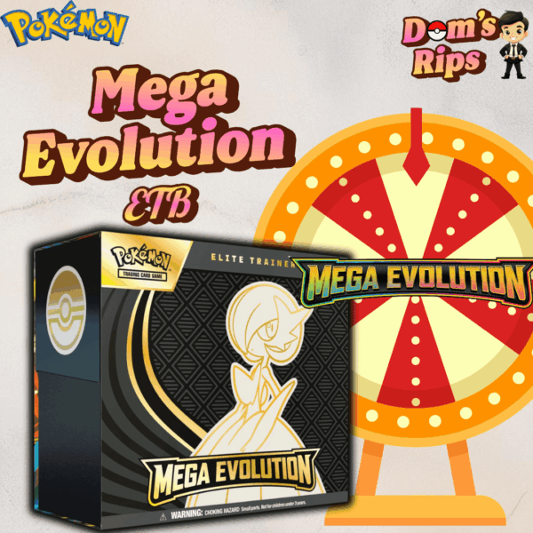 🎡 Mega Evolutions ETB Wheel Spin 🎡 (10 Spots)