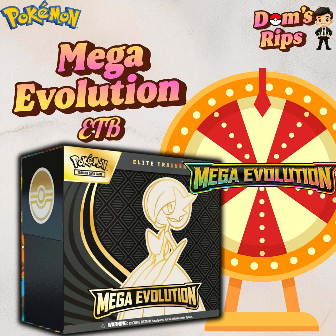 🎡 Mega Evolutions ETB Wheel Spin 🎡 (10 Spots)